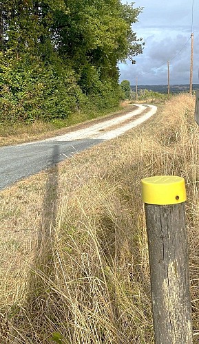 COUTURES-Boucle de Coutures-Chemin-Poteau 3