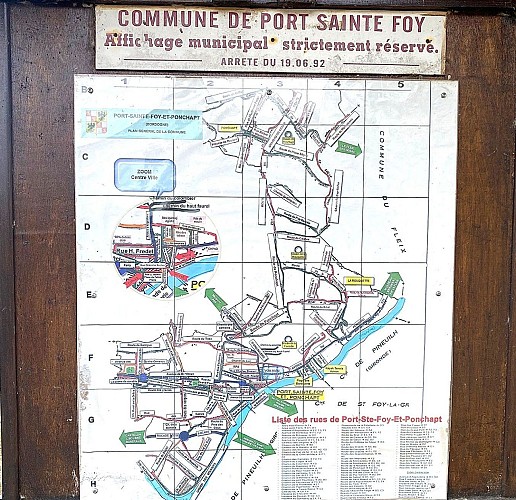PORT-SAINTE-FOY-Boucle du Moulin-info commune