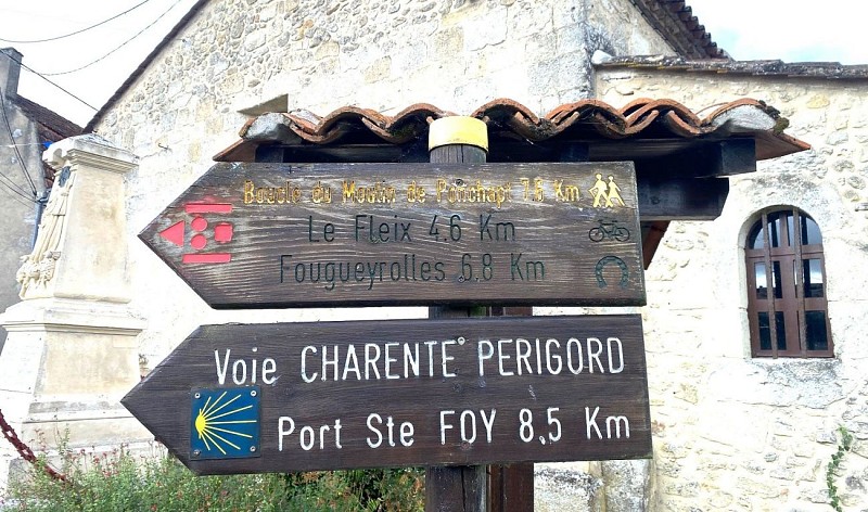 PORT-SAINTE-FOY-Boucle du Moulin-Signalétique