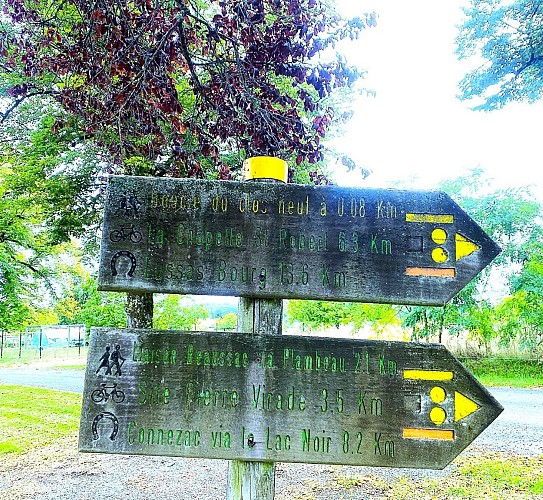 HAUTEFAYE-Boucle du Clos Neuf-Signalétique