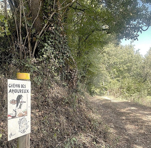 JAVERLHAC-Boucle Virade-Chemin