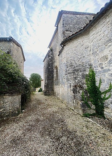 SAINT-JULIEN D'EYMET-Boucle du Pas de l'Âne-Eglise 2