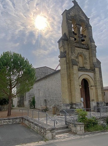 SAINT-JULIEN D'EYMET-Boucle du Pas de l'Âne-Eglise