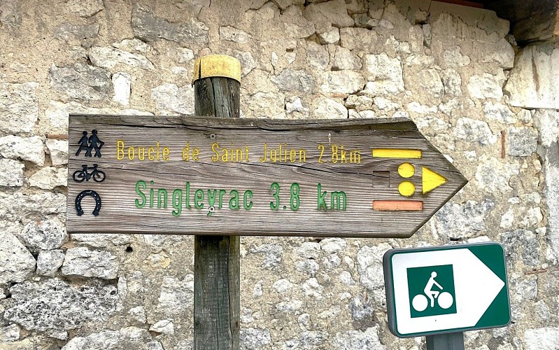 SAINT-JULIEN D'EYMET-Boucle du Pas de l'Âne-Signalétique