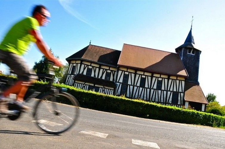 Eglise à pans de bois