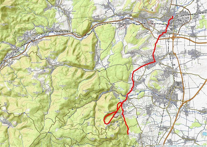 Tracé de l'étape 5