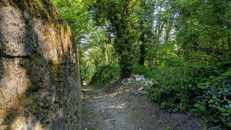 Entrée de la sente Saint-Just