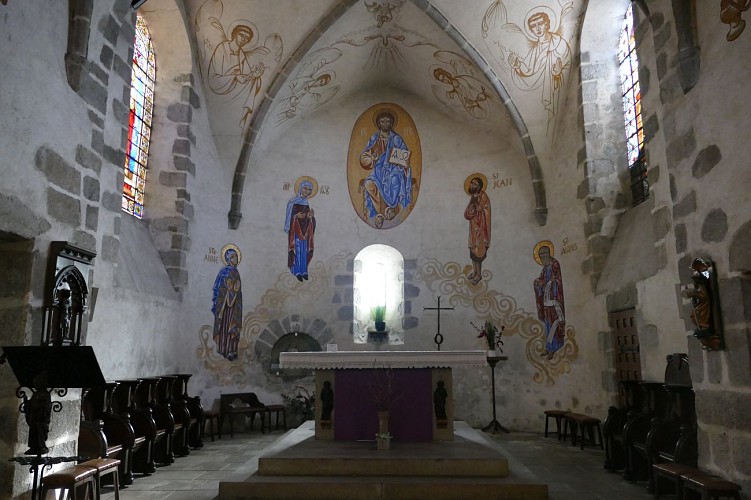 AUZANCES - Eglise St Jacques - fresque ©CCMCA (1)