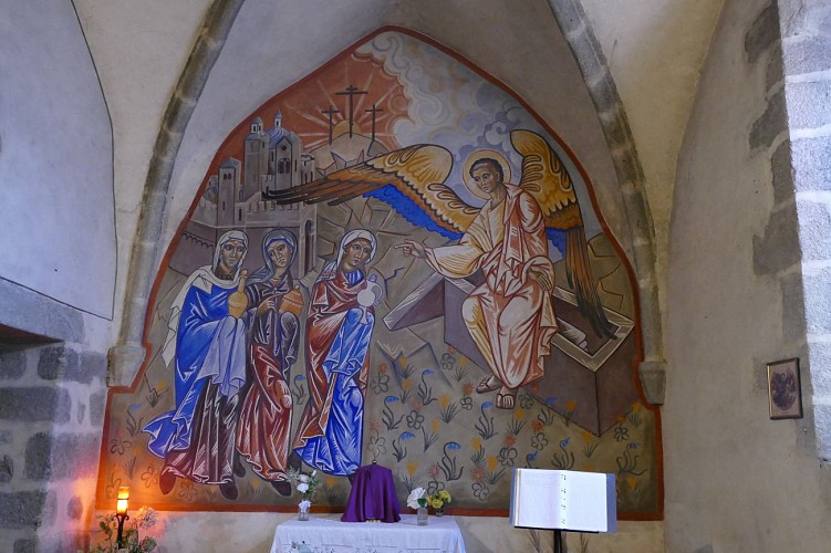 AUZANCES - Eglise St Jacques - fresque ©CCMCA (5)