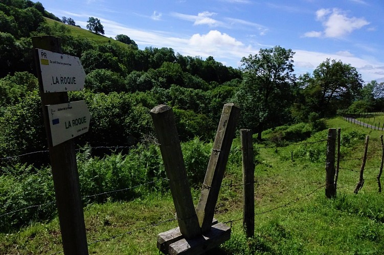 Autour de la Roque à St Clément