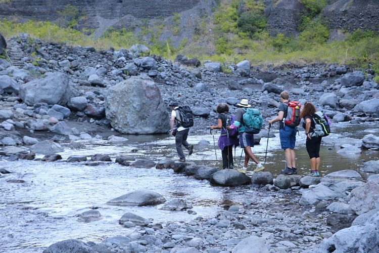 Randonnée Deux-Bras à Aurère par la Rivière des Galets
