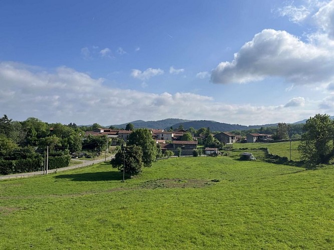 Vue sur le hameau Saint-Martin