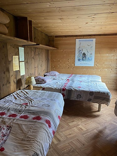 Camera familiare al rifugio Châtelet d'Ayères