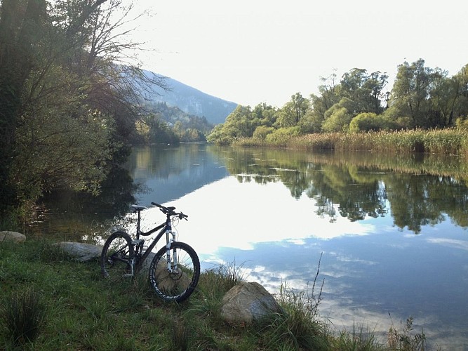 Circuit VTT n°31 (rouge)  Circuit VTT n°31 (rouge)  Mont du Couloir - Plateau de Corveissiat_Cize