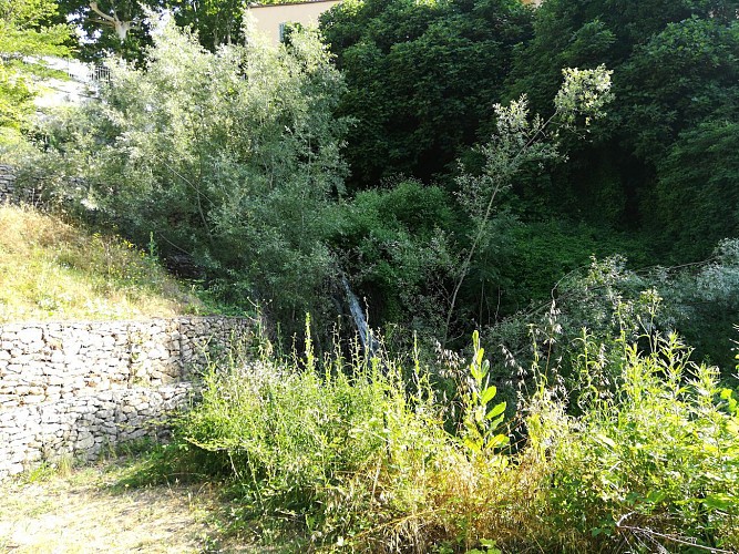 Fontaines, lavoirs et cascades de Barjols