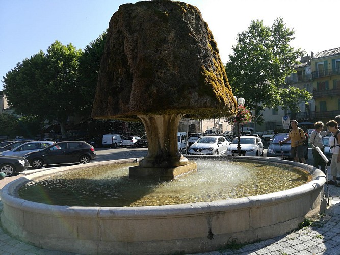 Fontaines, lavoirs et cascades de Barjols