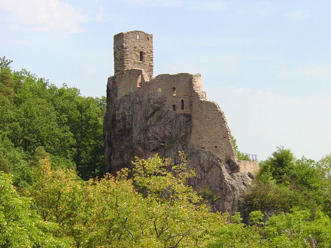 ALSACE CENTRALE : Les châteaux de Ribeauvillé (67)