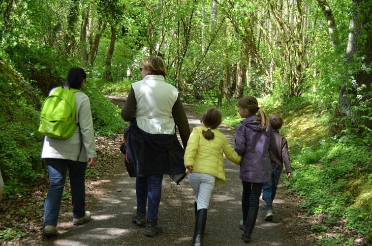 Sur le chemin du pommeau