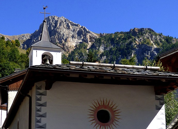 Peisey Chapels route