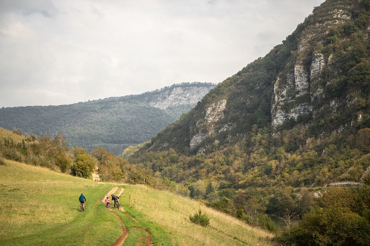 Circuit VTT n°25 (rouge) - Cize - Les Gorges de l'Ain