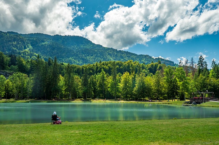 Walking itinerary: rando'bus Lacs aux Dames - Lac Bleu