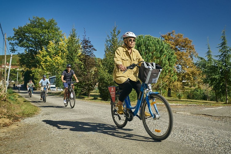 Soupçons en Jurançon vélo électrique - LACOMMANDE