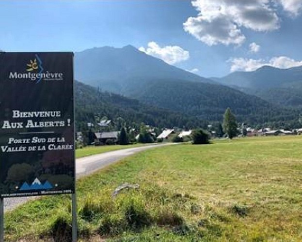 Balade - La Clarée depuis Les Alberts