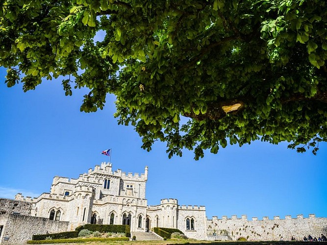 Le château d'Hardelot à Condette
