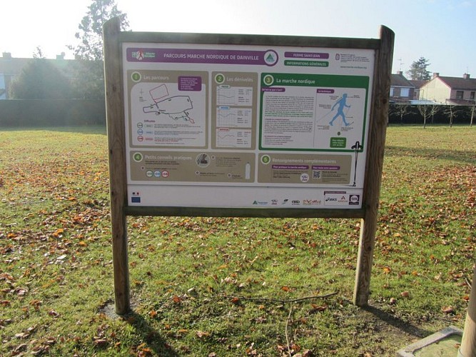 The Saint-Jean farm - Blue trail