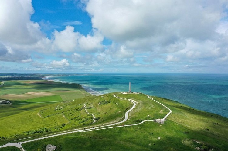 Le Blanc-Nez vu de haut