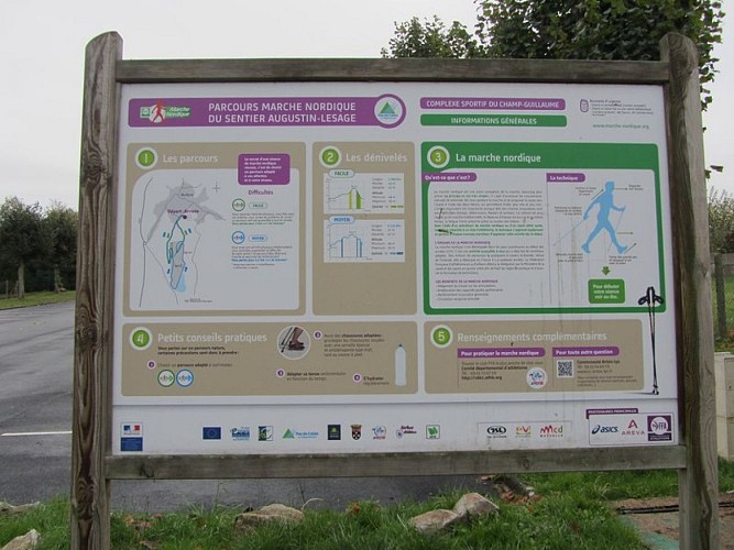 The Augustin Lesage Green trail