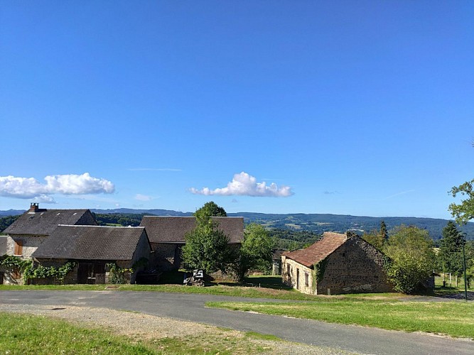 Sainte-Anne-Saint-Priest - Vue depuis l'église de Ste-Anne - Pays Monts et Barrages - Aurélien CLAVREUL