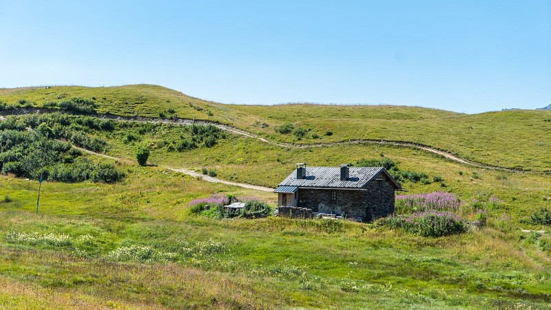 Les Menuires - Tougnète, départ télésiège St Martin Express_Les Menuires