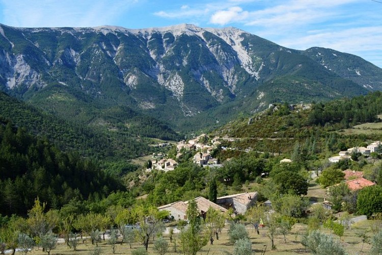 Brantes sous le Mont Ventoux