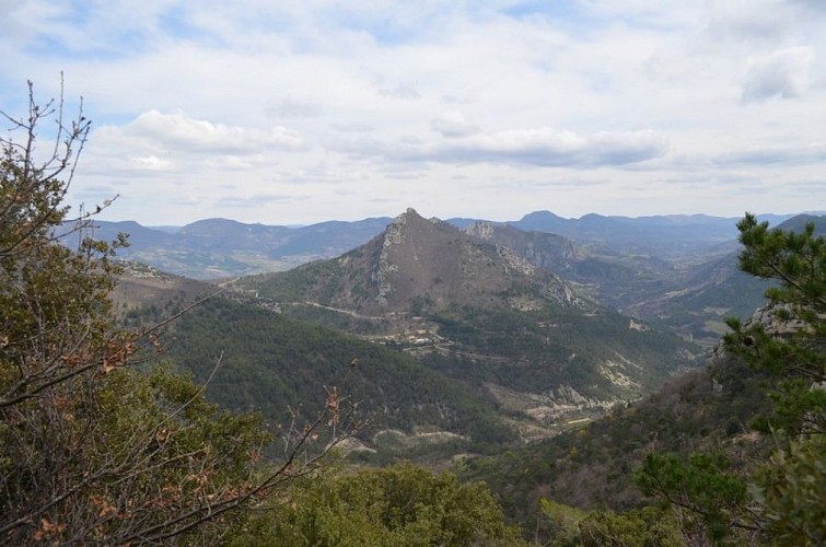 Vue du Col de Milmandre