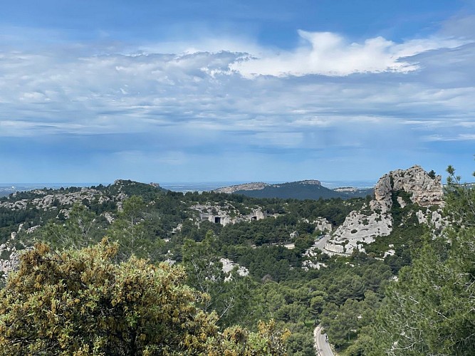 Autour des Baux de Provence