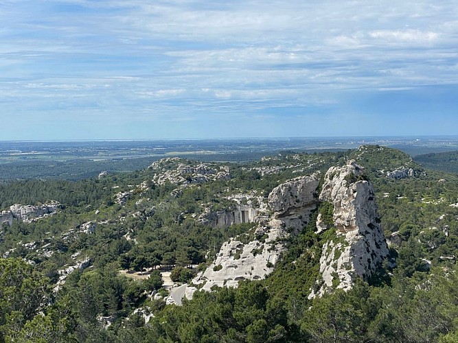 Autour des Baux de Provence