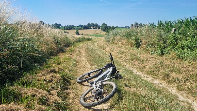 Circuit VTT-VTC n°12 (rouge) - Sur Reyssouze, les hauts de St Jean