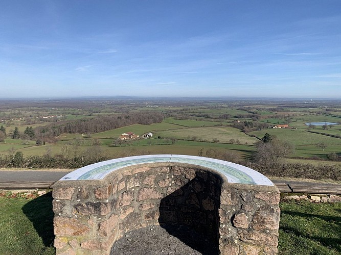 Randonnée Montpeyroux / Le Seu_Saint-Léon