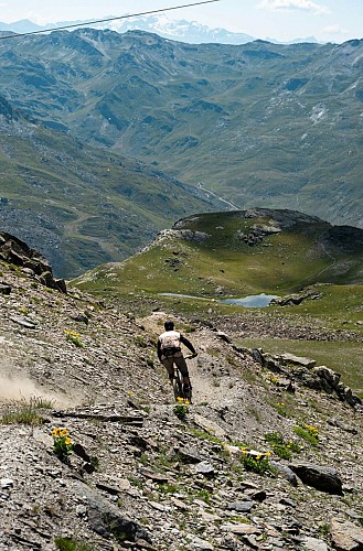 High Line - Piste de descente_Val Thorens