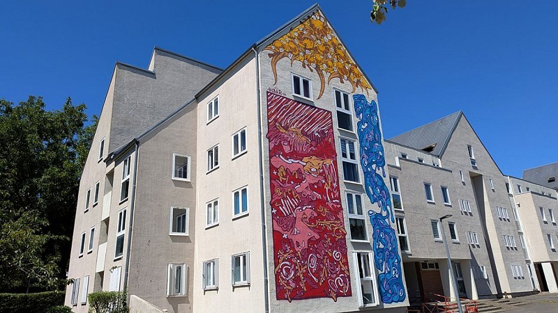 Fresque de BEBAR
