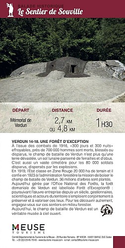 Label "Forêt d'Exception" - Der Pfad von "Souville"
