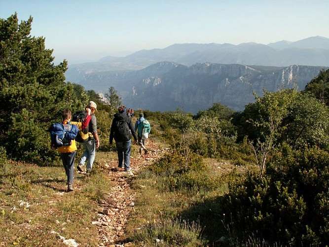 Sur les crêtes du Margès