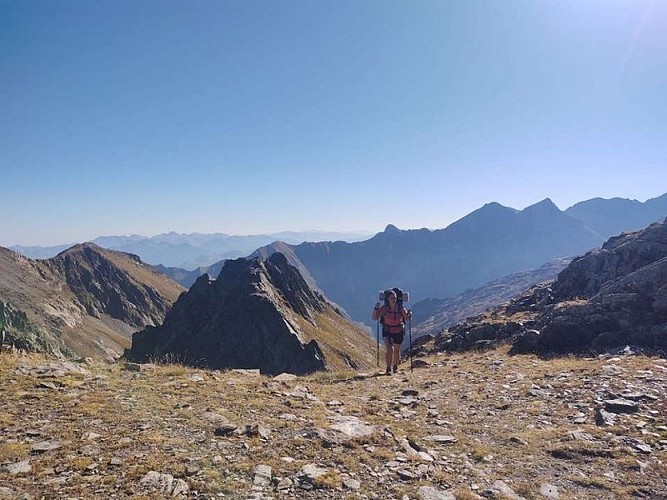 La vue durant la montée