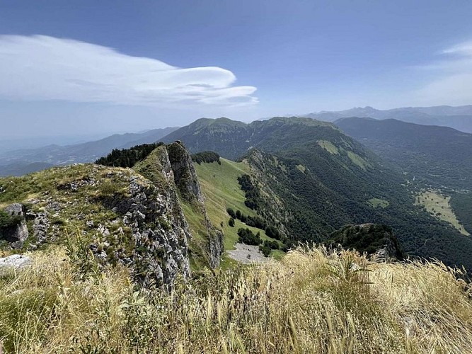 La vue depuis le Gar