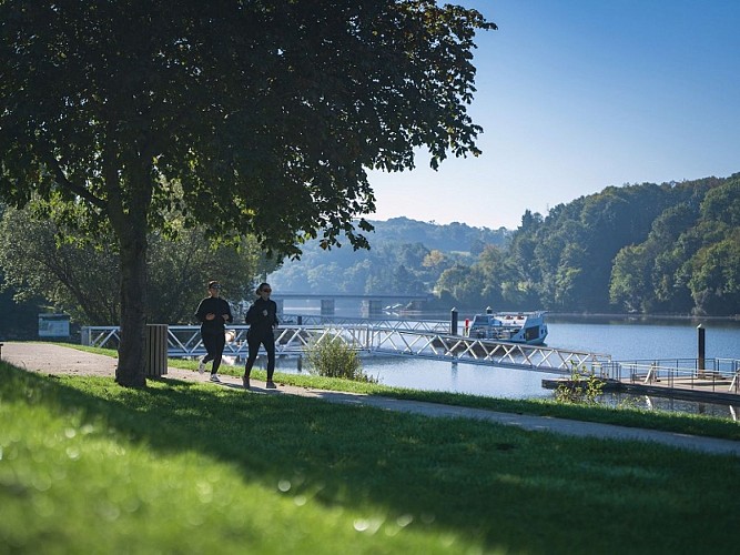 Trail au Lac de Suisse Normande