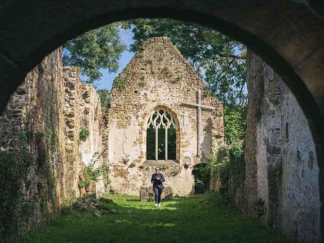 Trail dans les Gorges de Saint-Aubert, Suisse Normande