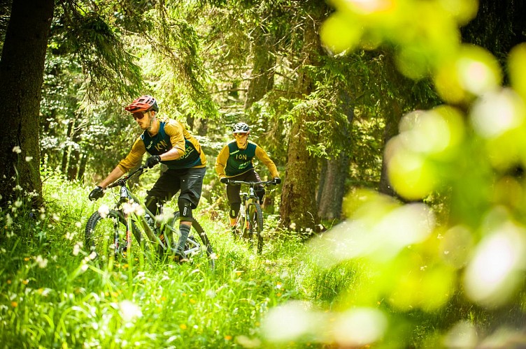 Bec de l'Aigle - MTB route no 72 - Blue