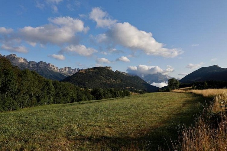 Vue sur le Grand Veymont