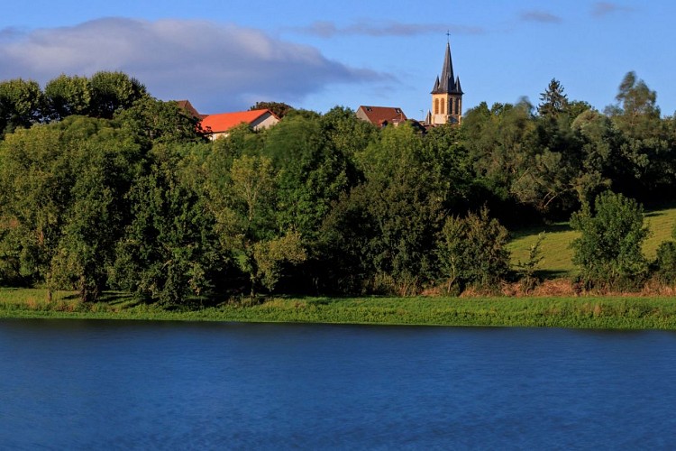 Arzacq lac vue bastide 2